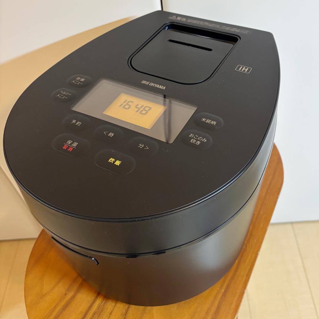 【低温調理可能】アイリスオーヤマ 炊飯器 5.5合 IH式 極厚火釜