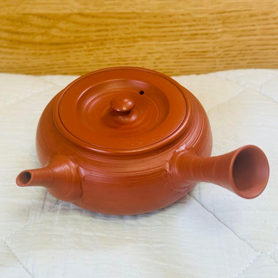 風月窯 急須 朱泥