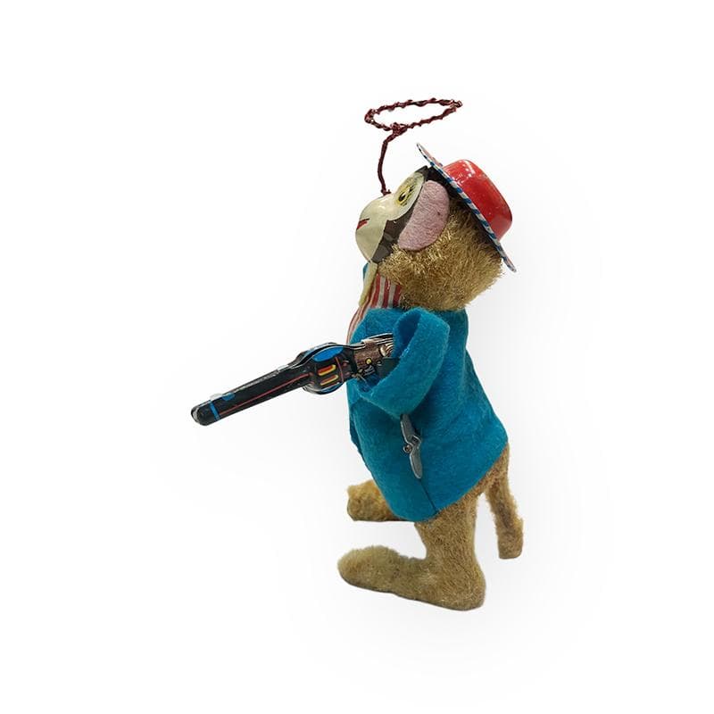 60~70s COWBOY MONKEY カウボーイモンキー ブリキ おもちゃ