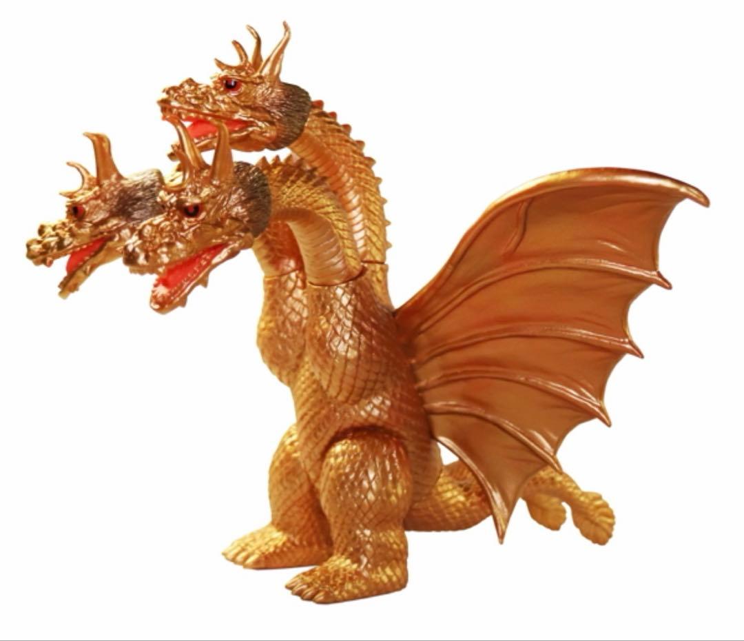 羽沢組 Gメモリーズセレクション キングギドラ オレンジゴールド ソフビ