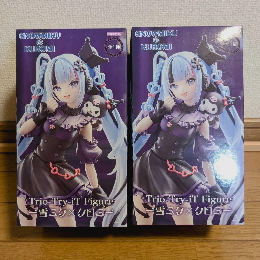 【新品未開封】Trio-Try-iT Figure 雪ミク×クロミ