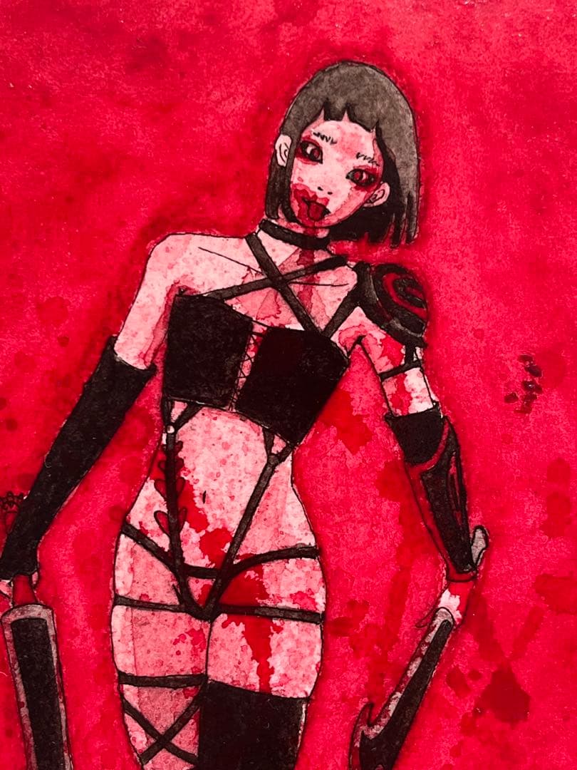 作品タイトル「斬る憂う。」