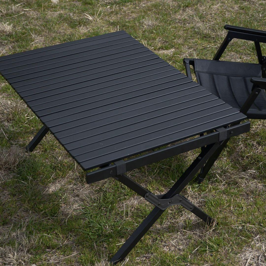 SAHARA フィールドサハラ ウッドロールテーブル 漆黒