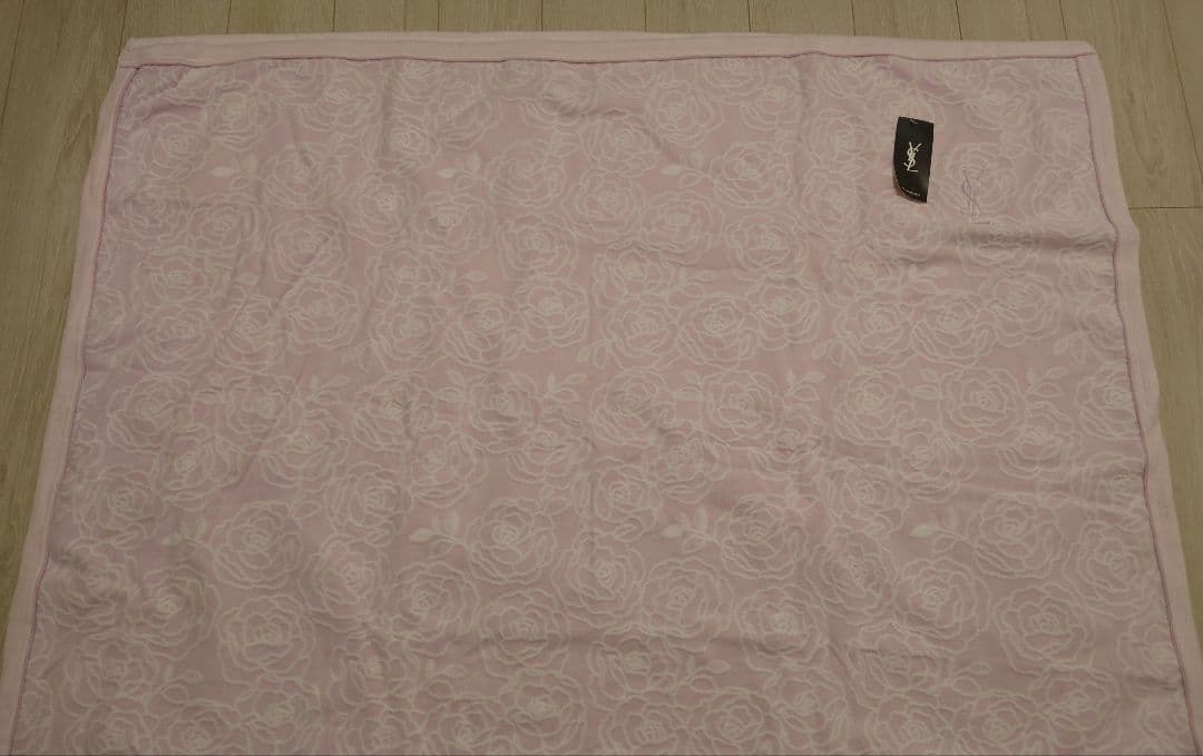 イヴサンローラン　毛布　綿毛布　西川　ピンク　レア