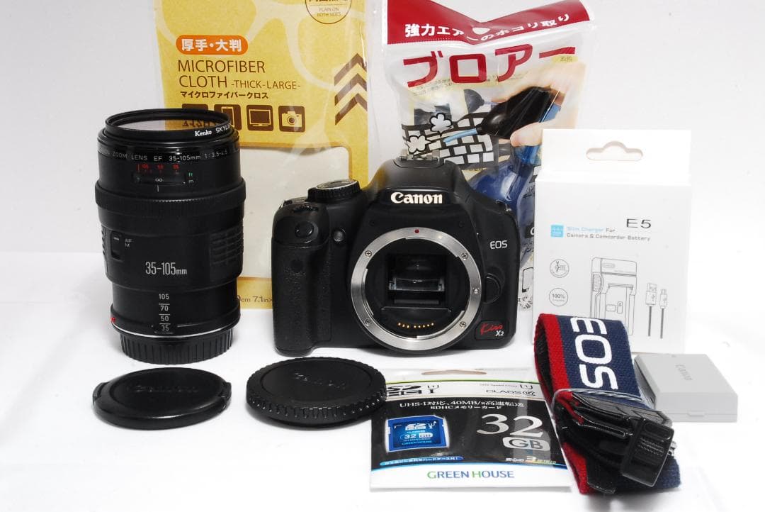 初心者にピッタリ☆Canon EOS Kiss X2☆便利なズームレンズ付き♪