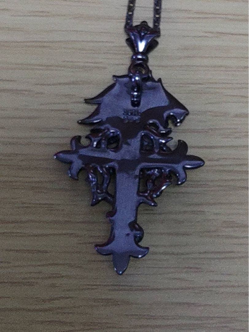 FF8 ブラックシルバーペンダント スコール