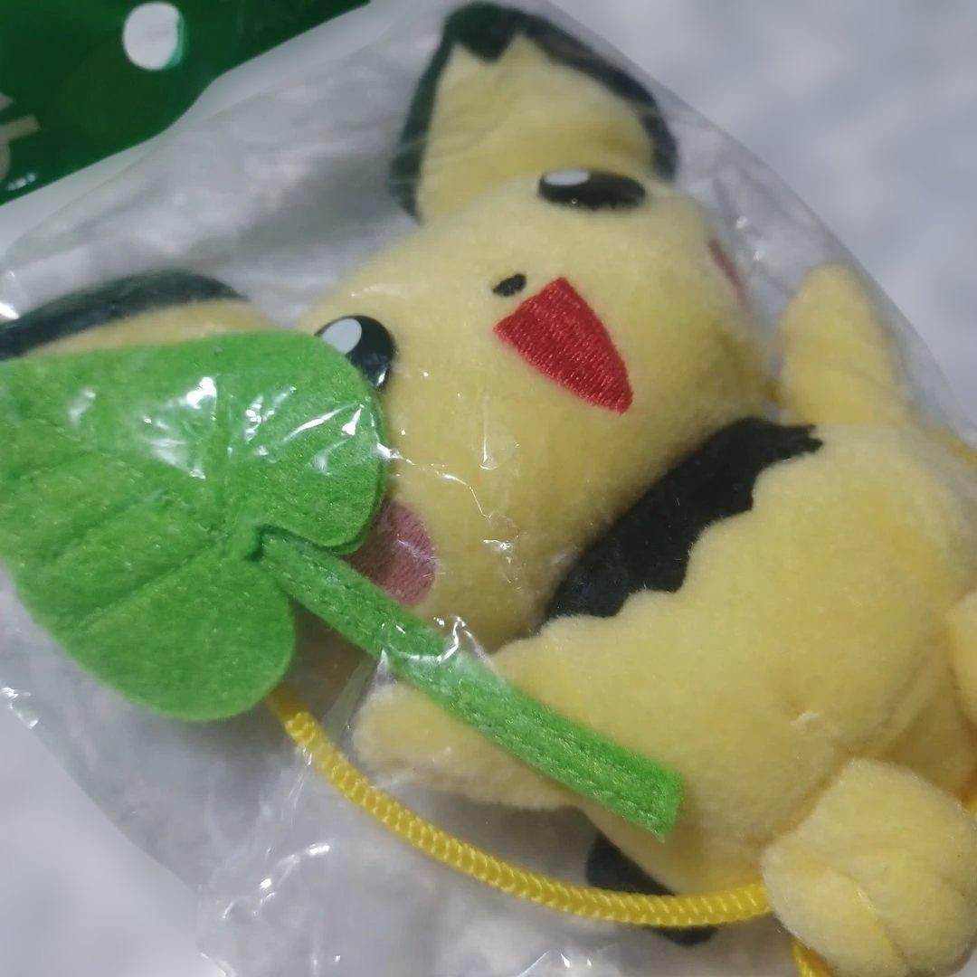 お値下げ【2002年製】ピチューぬいぐるみ ポーチ 　映画５周年限定品当時物レア