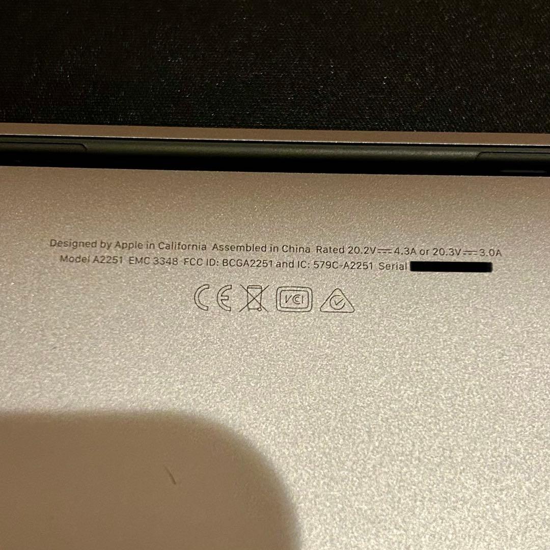 ※セール中　MacBook Pro 13in 2020 32GB 512GB