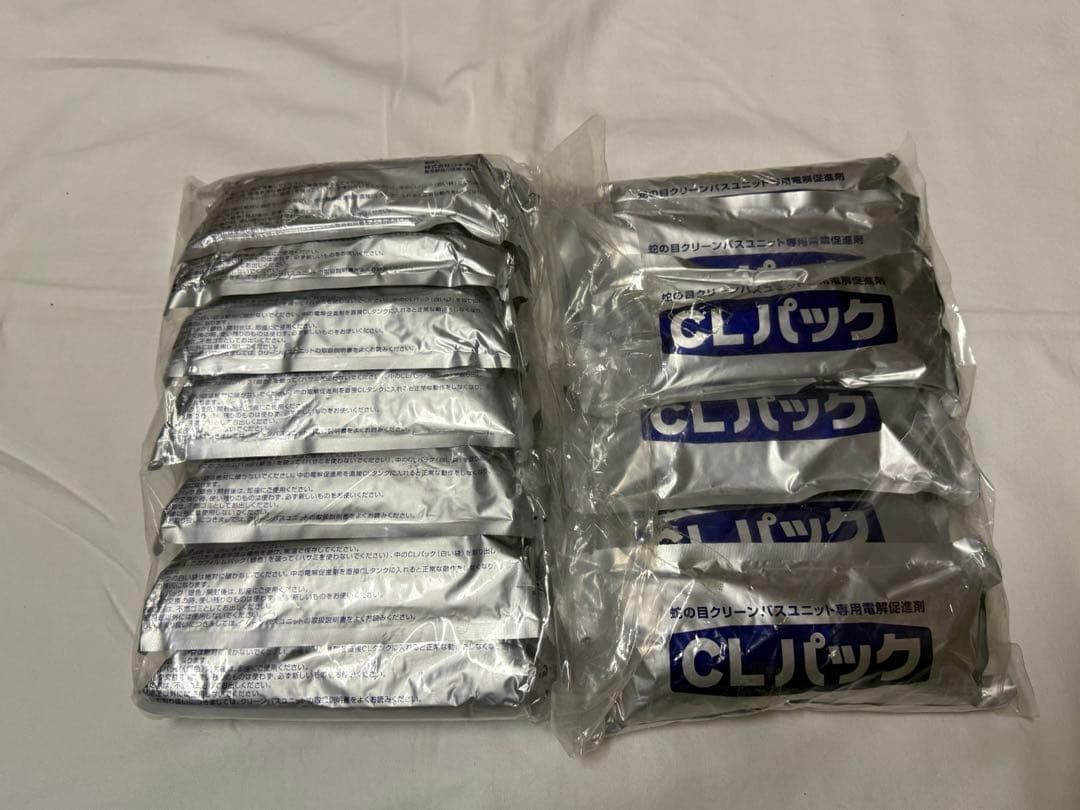 ジャノメ 蛇の目グリーンバスユニット専用電解促進剤CLパック
