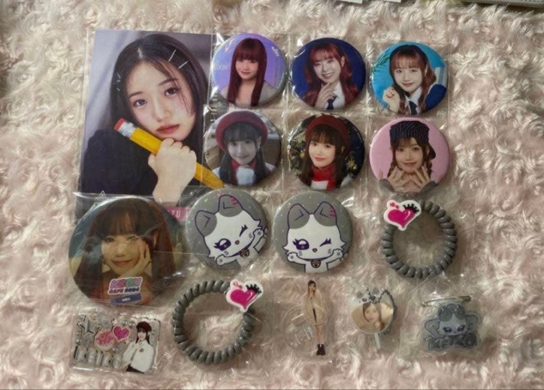 清水恵子　ME:I トレカ　缶バッチ　ガチャ　まとめ売り