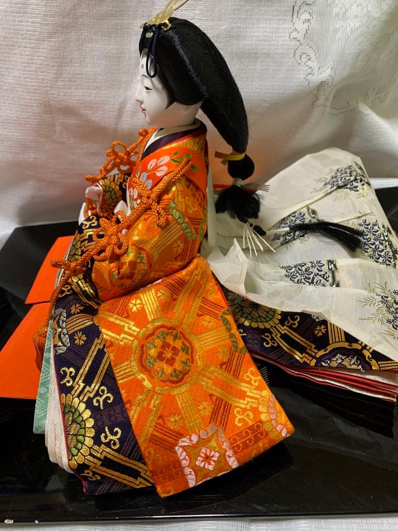 お雛様セット　［雛人形 親王飾りH35cm］［雛人形 五人囃子］お値下げしました