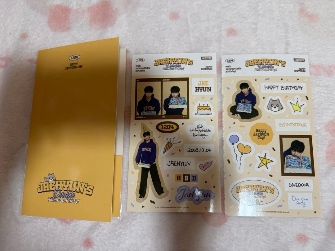 BOYNEXETDOOR ジェヒョン センイル グッズ トレカ