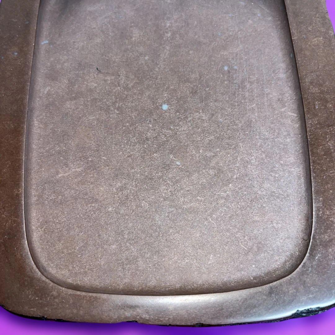 ⭕️赤間硯　野面硯　名工　日枝敏夫　３代目　玉峯　六寸大　大型　シャープな品