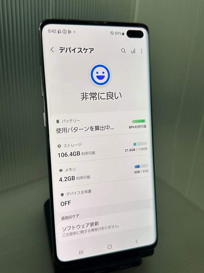 スマートフォン本体 Galaxy S10+