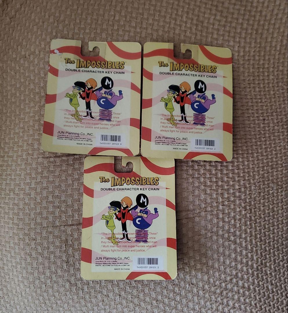 The Impossibles インポシブル　キーチェーン　3点