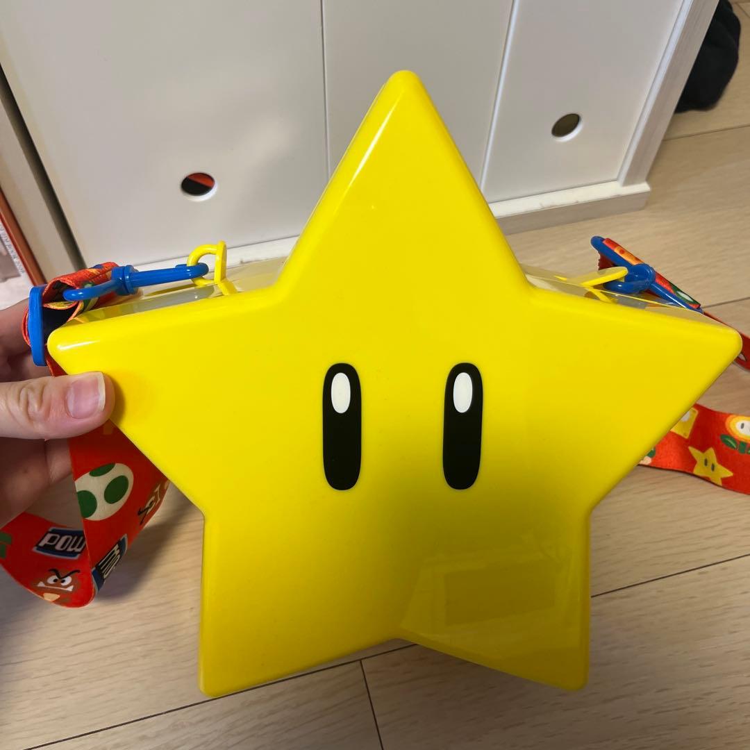 USJ ユニバ　スター　ポップコーンバケット　ルイージ　帽子　ファンキャップ