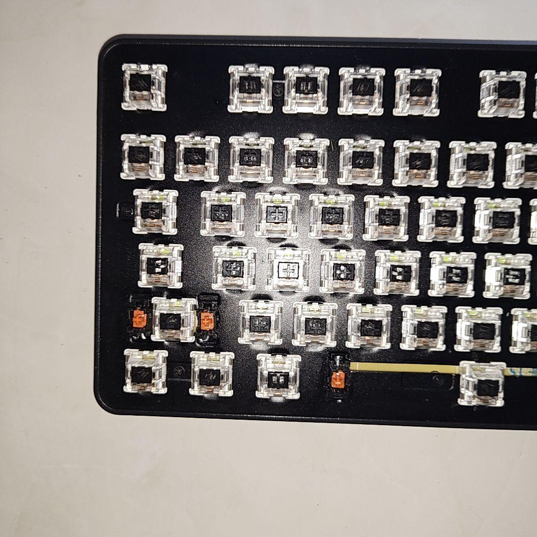 DAREU 緑 LK175 黒軸 RGB 単色 ゲーミングキーボード