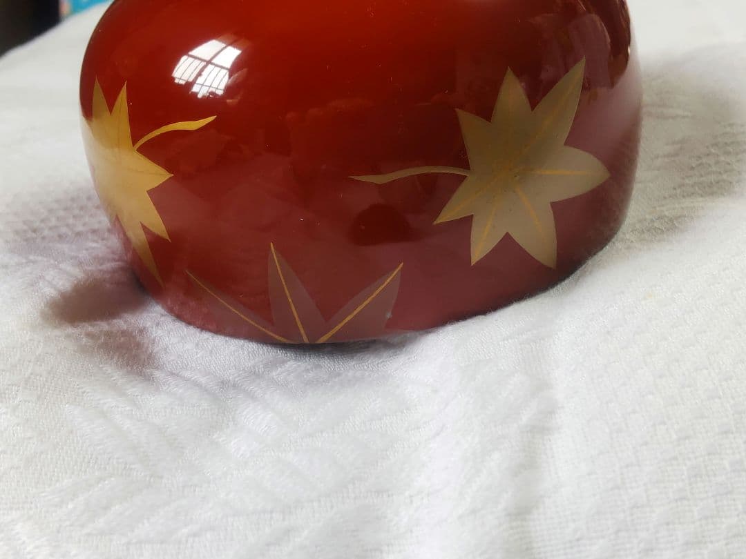 山中漆器文平堂夫婦汁椀春秋蒔絵