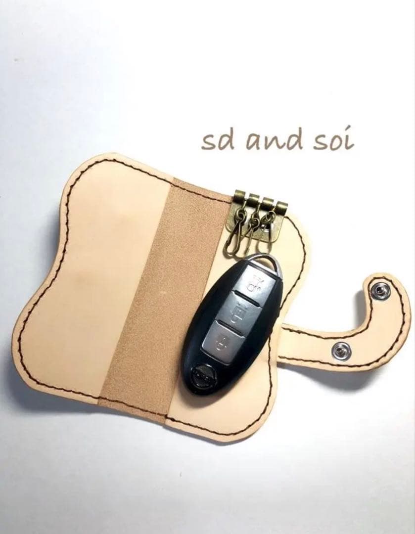 コッコ猫のしっぽキーケース