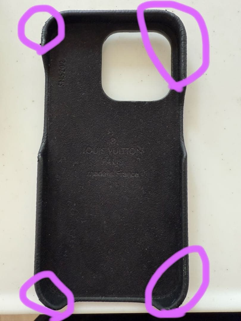 【美品】ルイヴィトン　iPhone14proケース