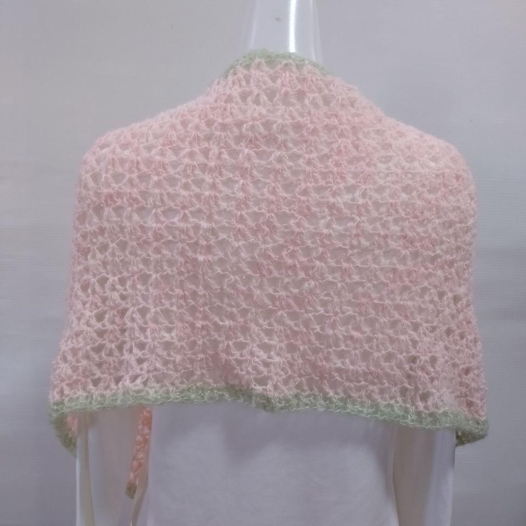 手編みマフラー