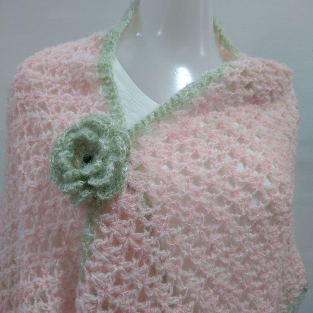 手編みマフラー