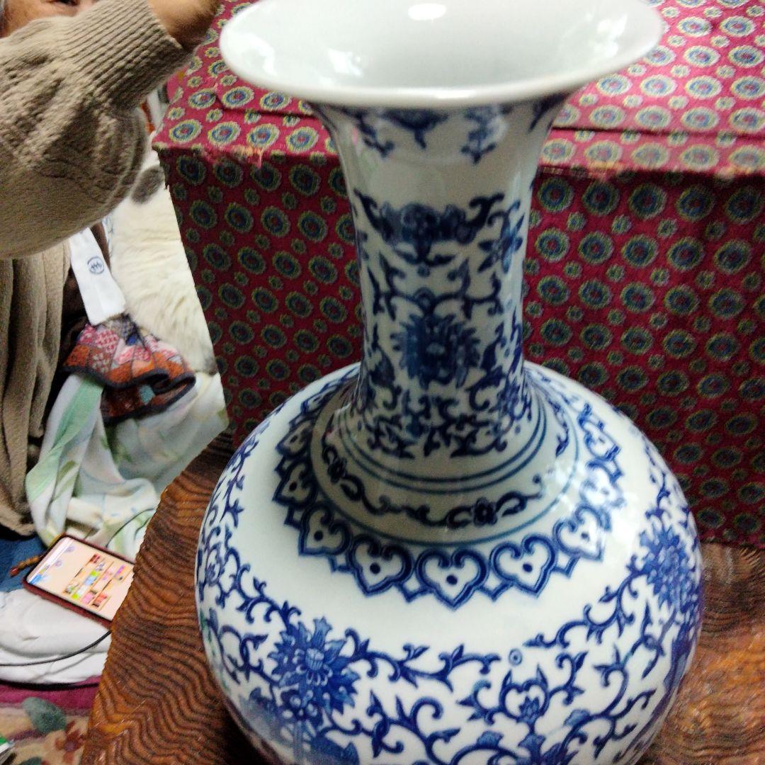 青磁花瓶　　景徳鎮