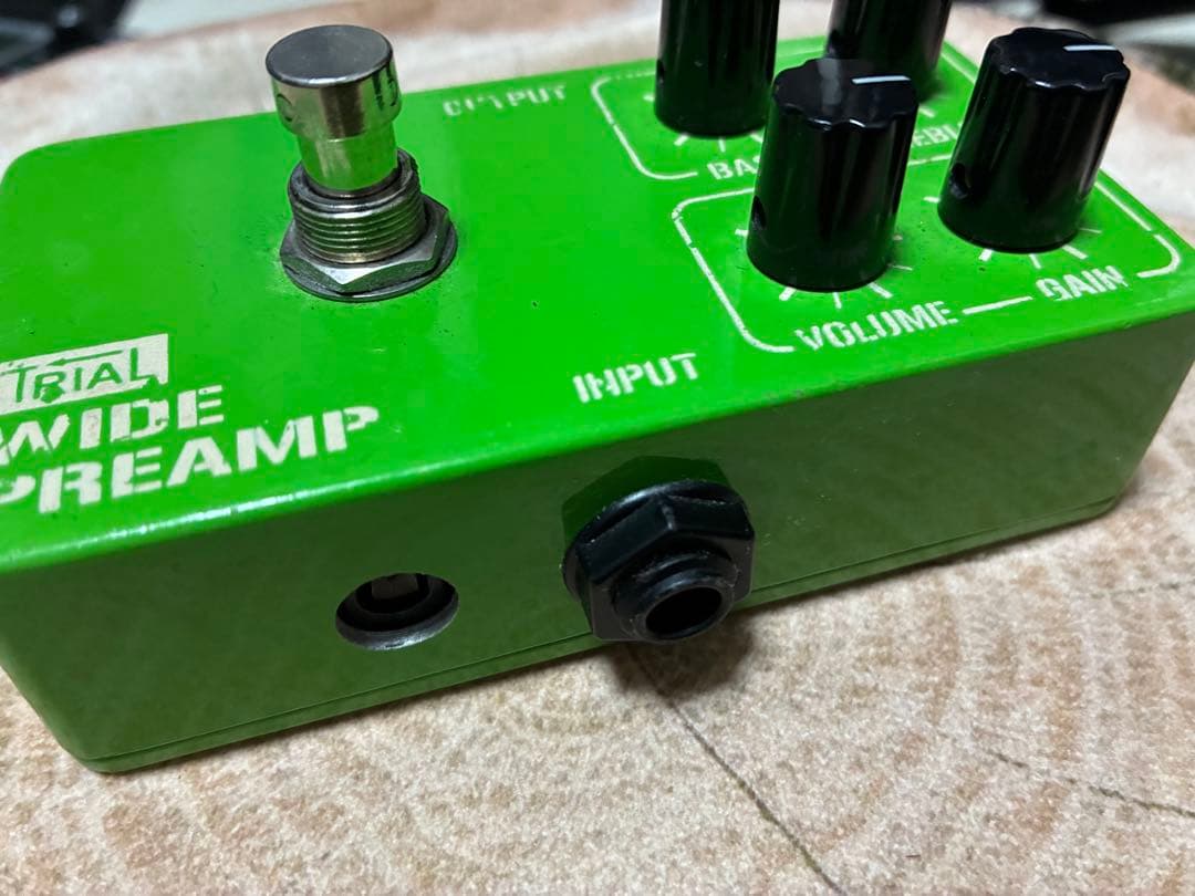 TRIAL WIDE PREAMP オーバードライブ　生産完了品
