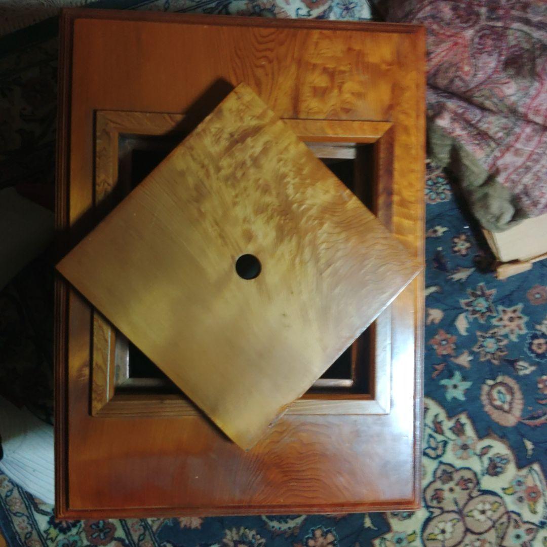 屋久杉　総無垢　囲炉裏　火鉢