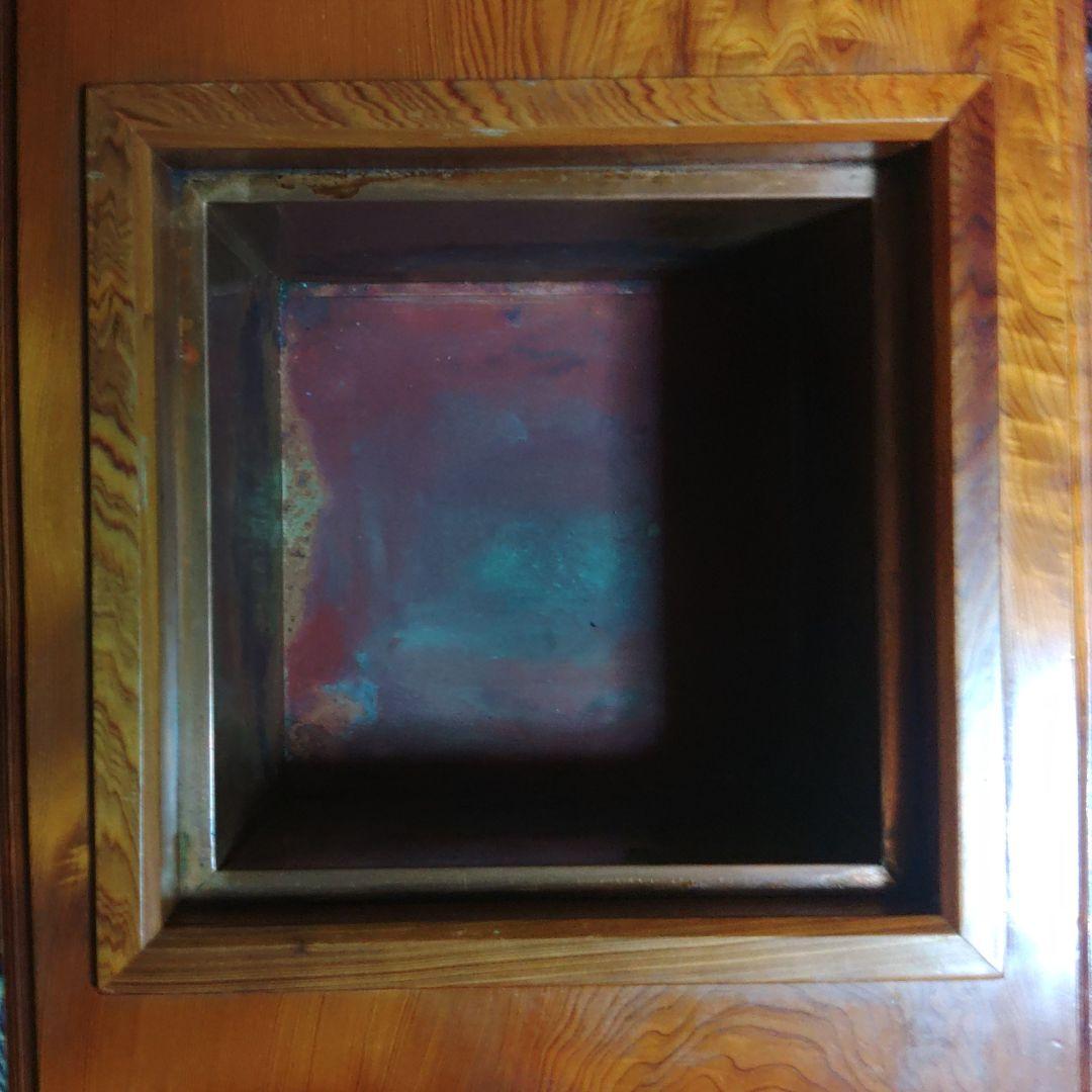 屋久杉　総無垢　囲炉裏　火鉢