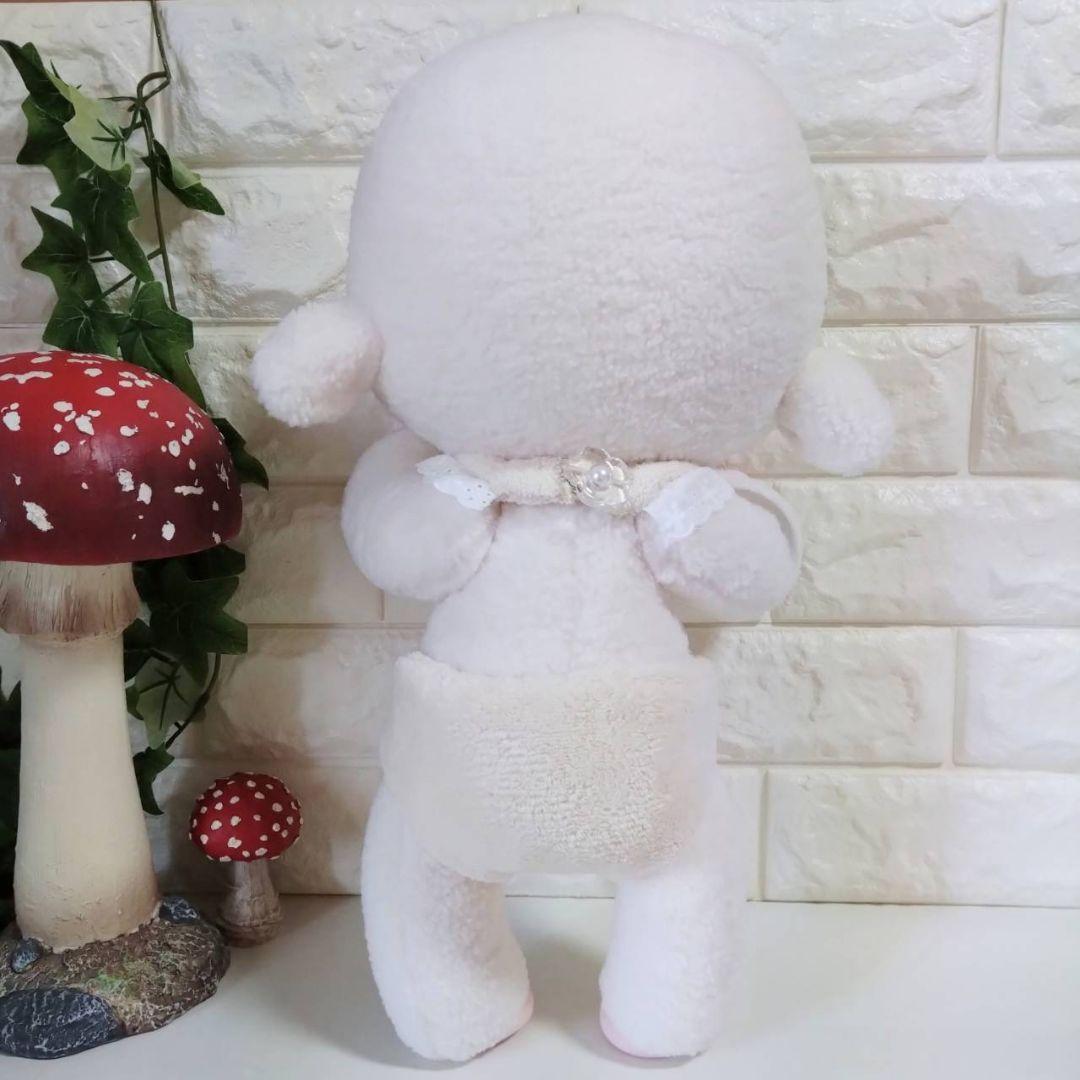 ぬいぐるみ✽テディベア✽アートドール✽羊のめぇちゃん✽スーパーデラックス