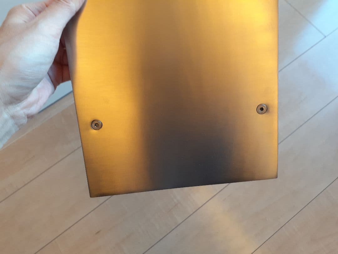 スロープブックエンド シルバー