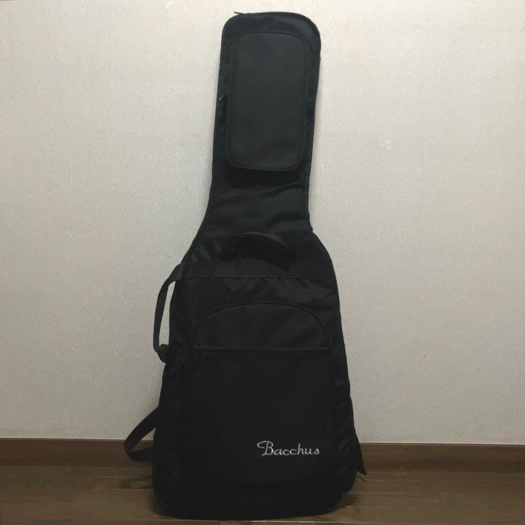 Bacchus エレキギター ストラップ ケース付き