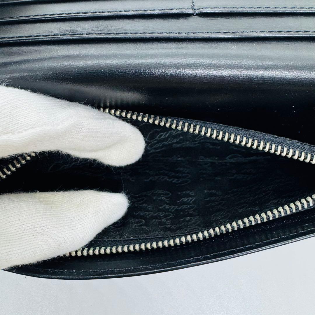 ✨Cartier✨カルティエ✨ブラック✨パシャ✨レジャー✨ロングウォレット✨