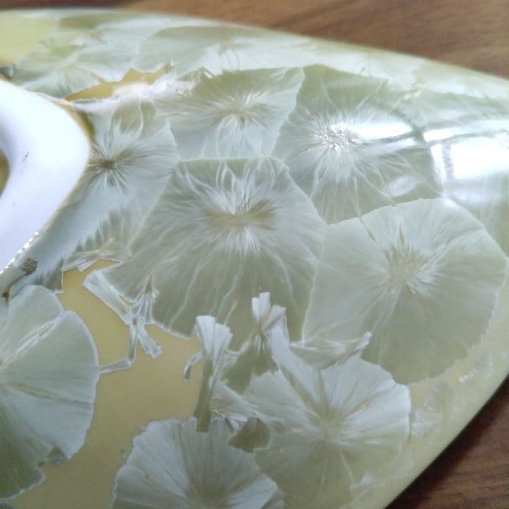 京都陶あん花結晶大皿