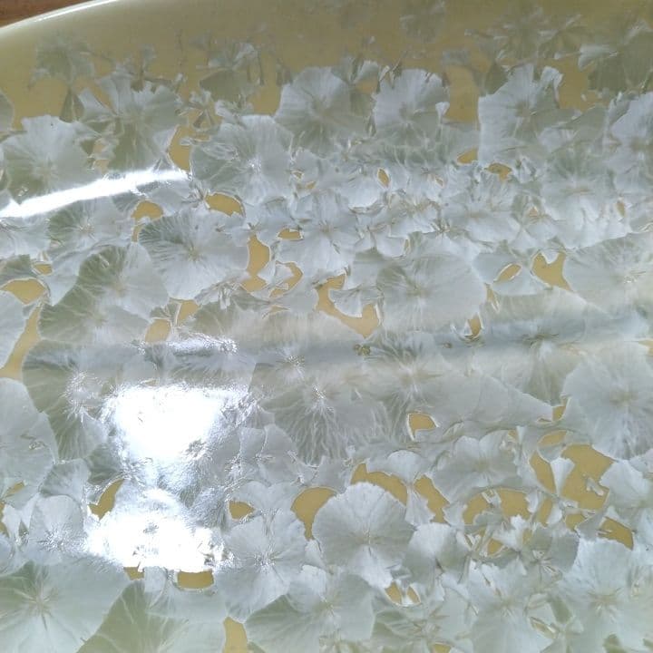 京都陶あん花結晶大皿