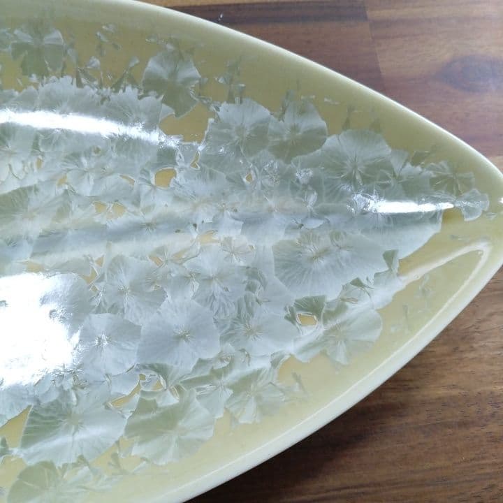 京都陶あん花結晶大皿