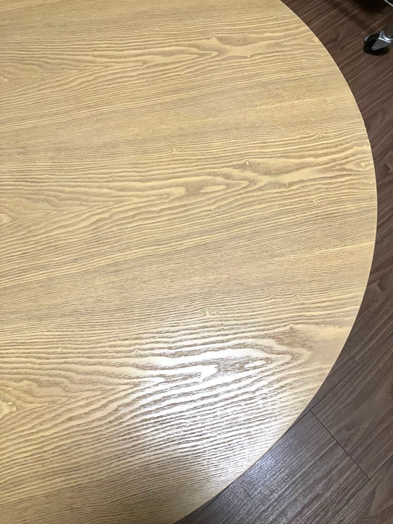 円卓 ちゃぶ台 大型 直径105cm 高さ30.5cm ローテーブル 食卓