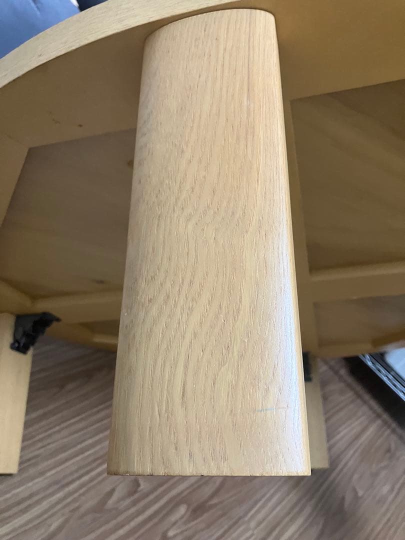 円卓 ちゃぶ台 大型 直径105cm 高さ30.5cm ローテーブル 食卓