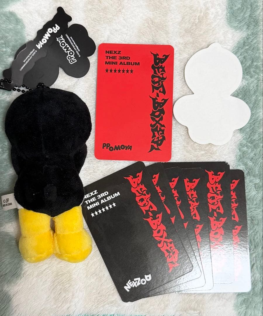 匿名配送 NEXZ NEXZOO ポモヤ トモヤ ぬいぐるみ トレカ 正規品