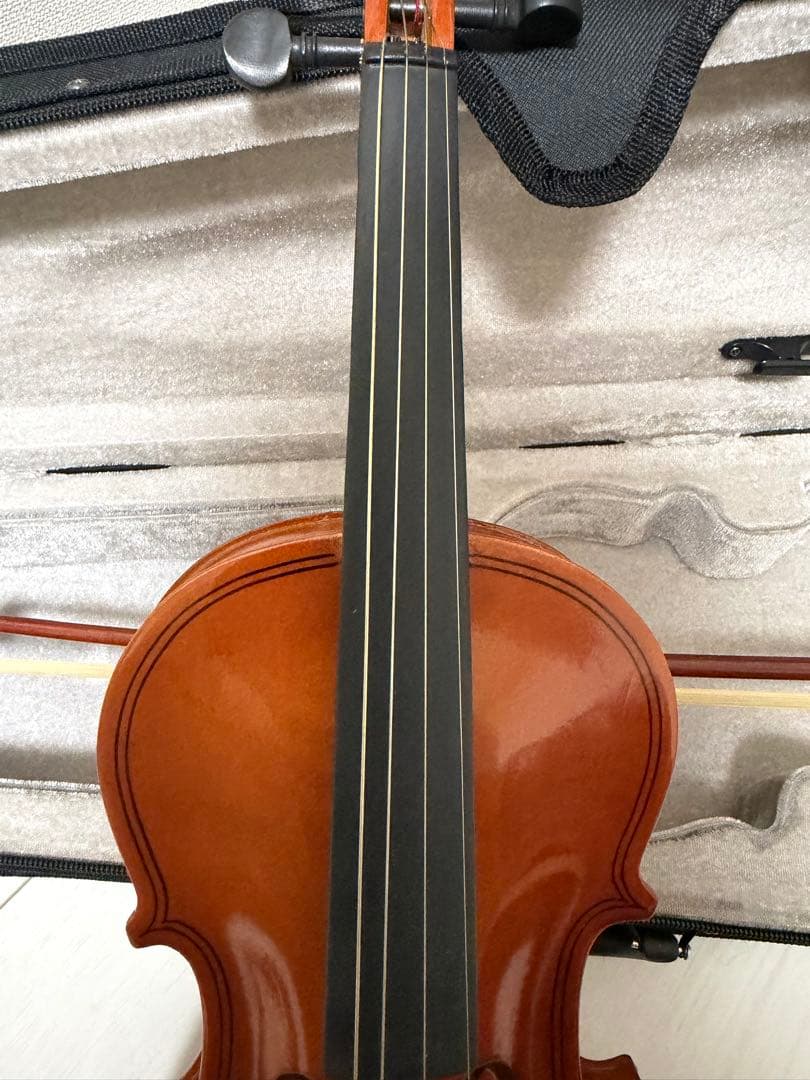 [美品] バイオリン 1/4 本体 ケース付き　子供用