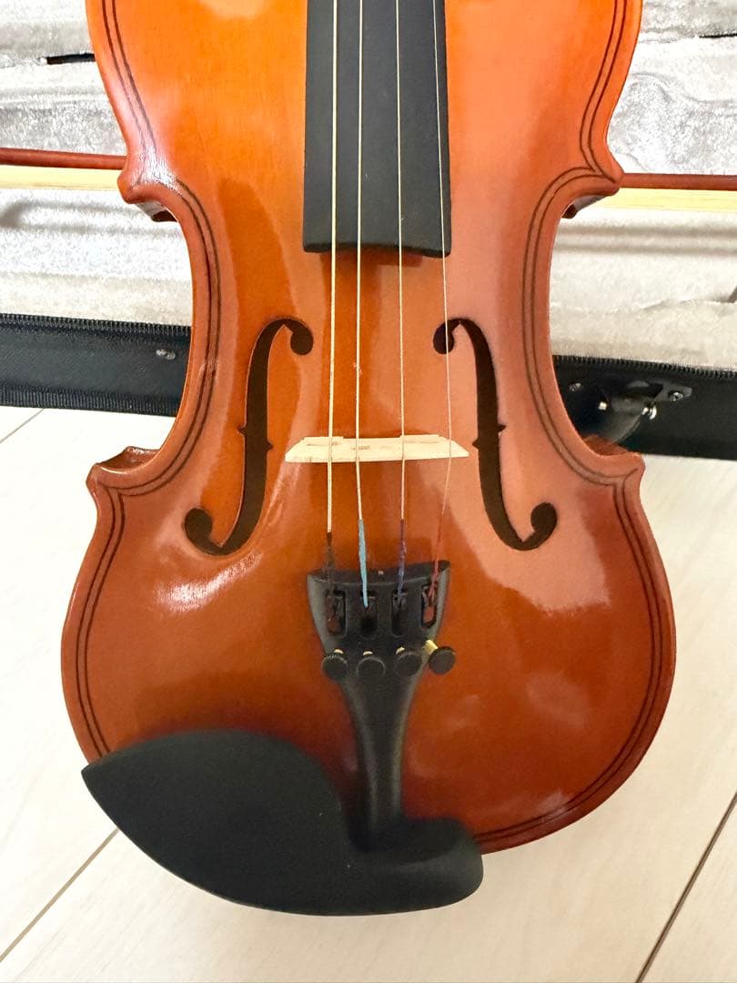 [美品] バイオリン 1/4 本体 ケース付き　子供用