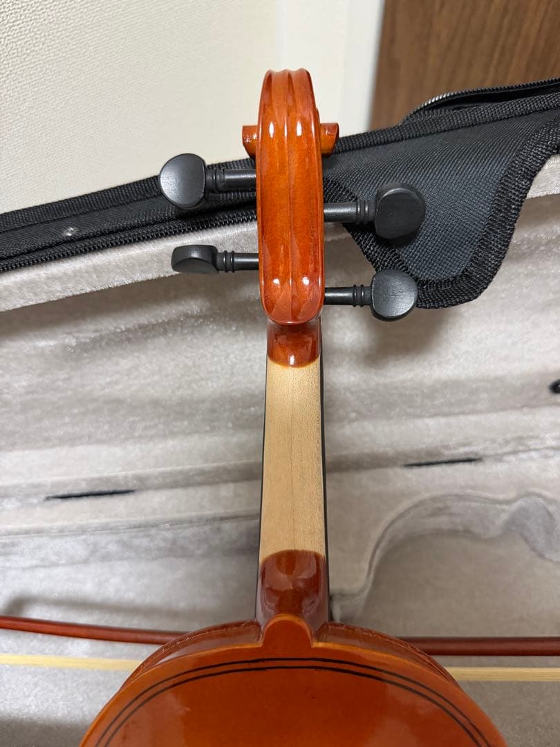 [美品] バイオリン 1/4 本体 ケース付き　子供用