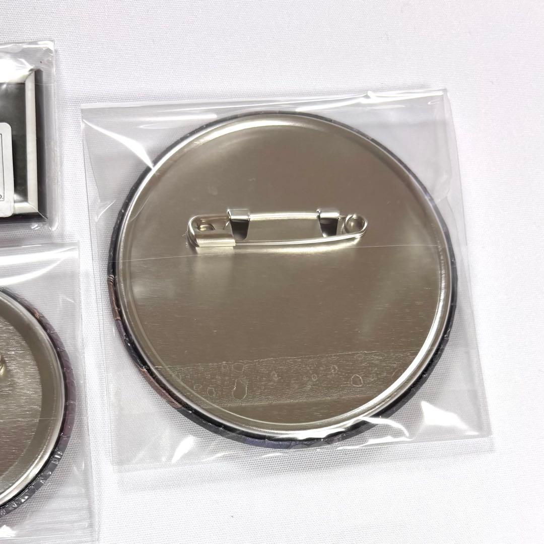 血界戦線&BEYOND スティーブン 丸缶バッジ2個 スクエア缶バッジ1個