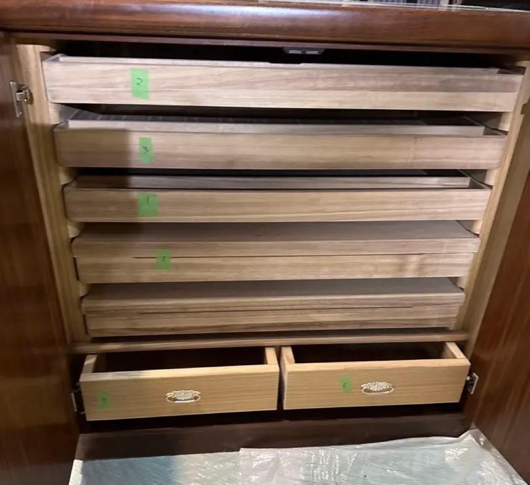 木製桐ダンス　衣装ケース　着物収納