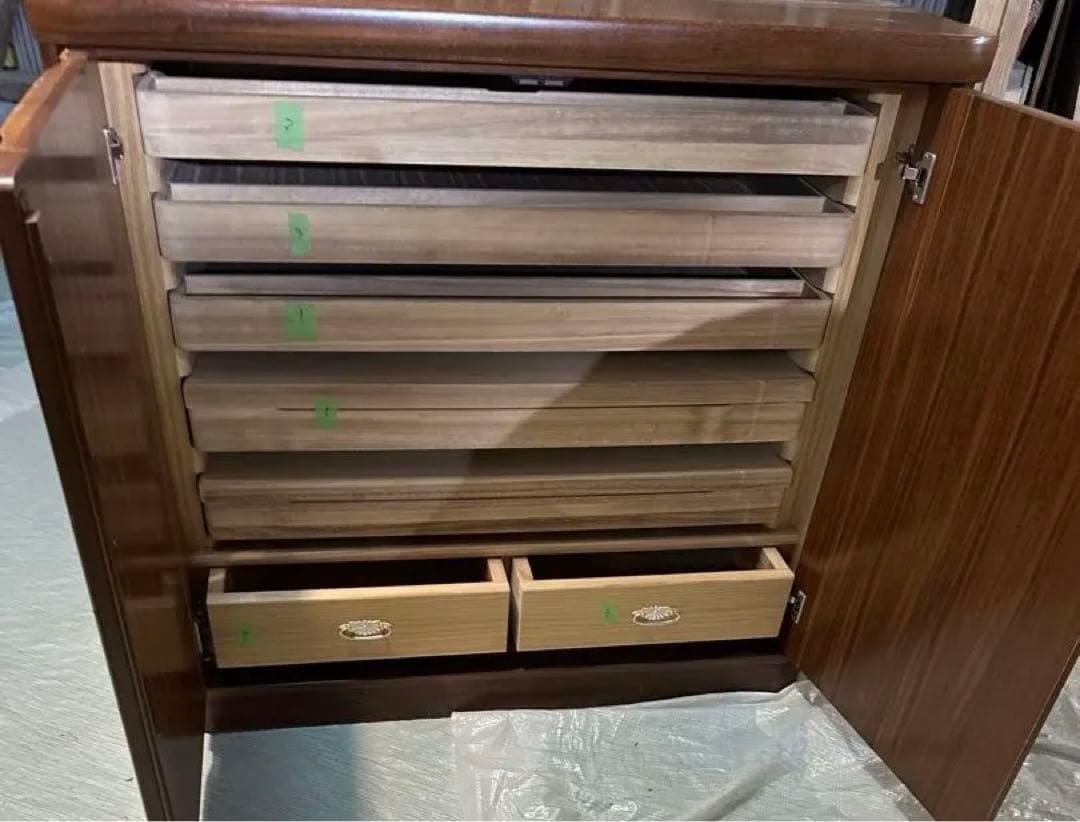 木製桐ダンス　衣装ケース　着物収納