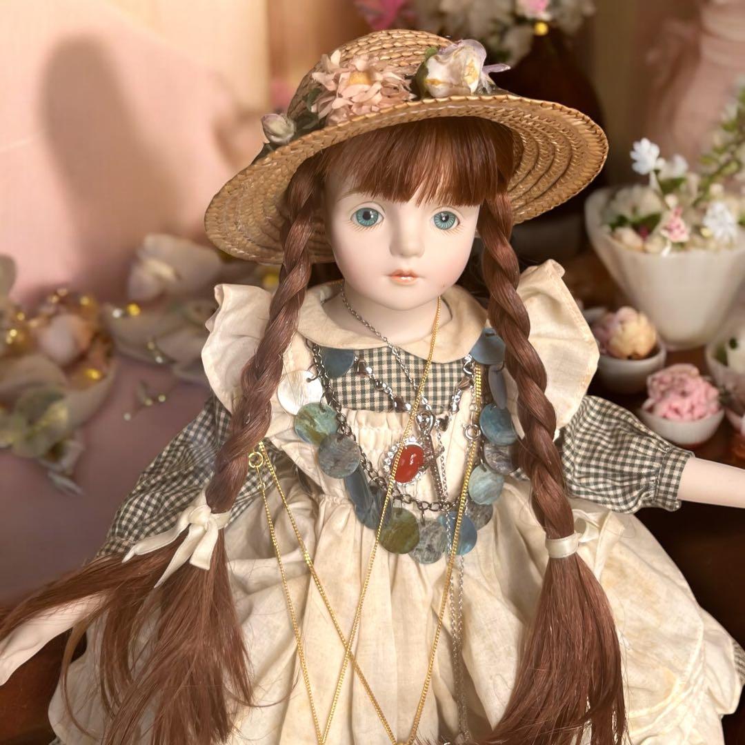 mamiko ビスクドール 若月まり子 赤毛のアン エリザベス女王 アクセ