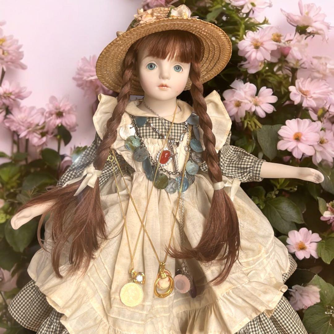 mamiko ビスクドール 若月まり子 赤毛のアン エリザベス女王 アクセ