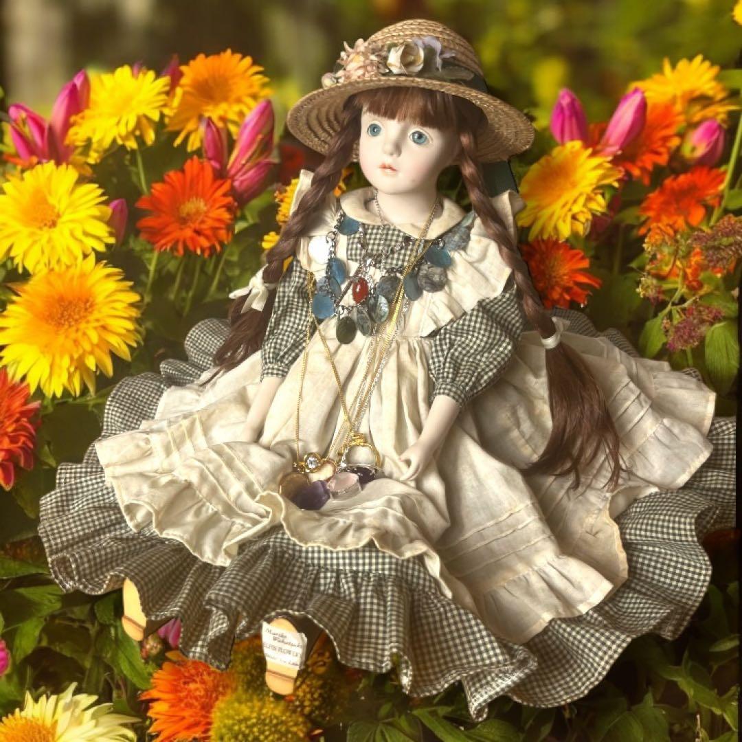 mamiko ビスクドール 若月まり子 赤毛のアン エリザベス女王 アクセ