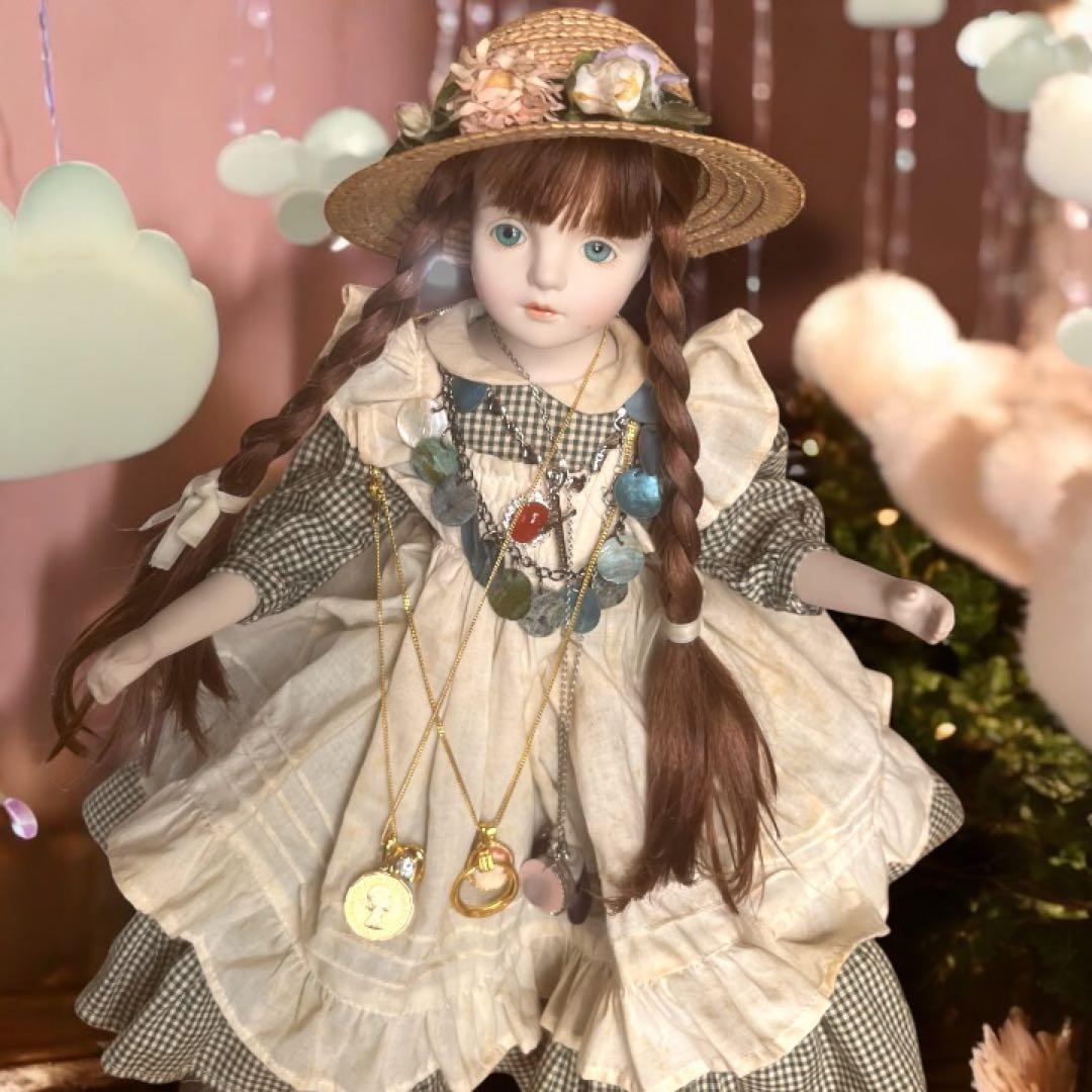 mamiko ビスクドール 若月まり子 赤毛のアン エリザベス女王 アクセ